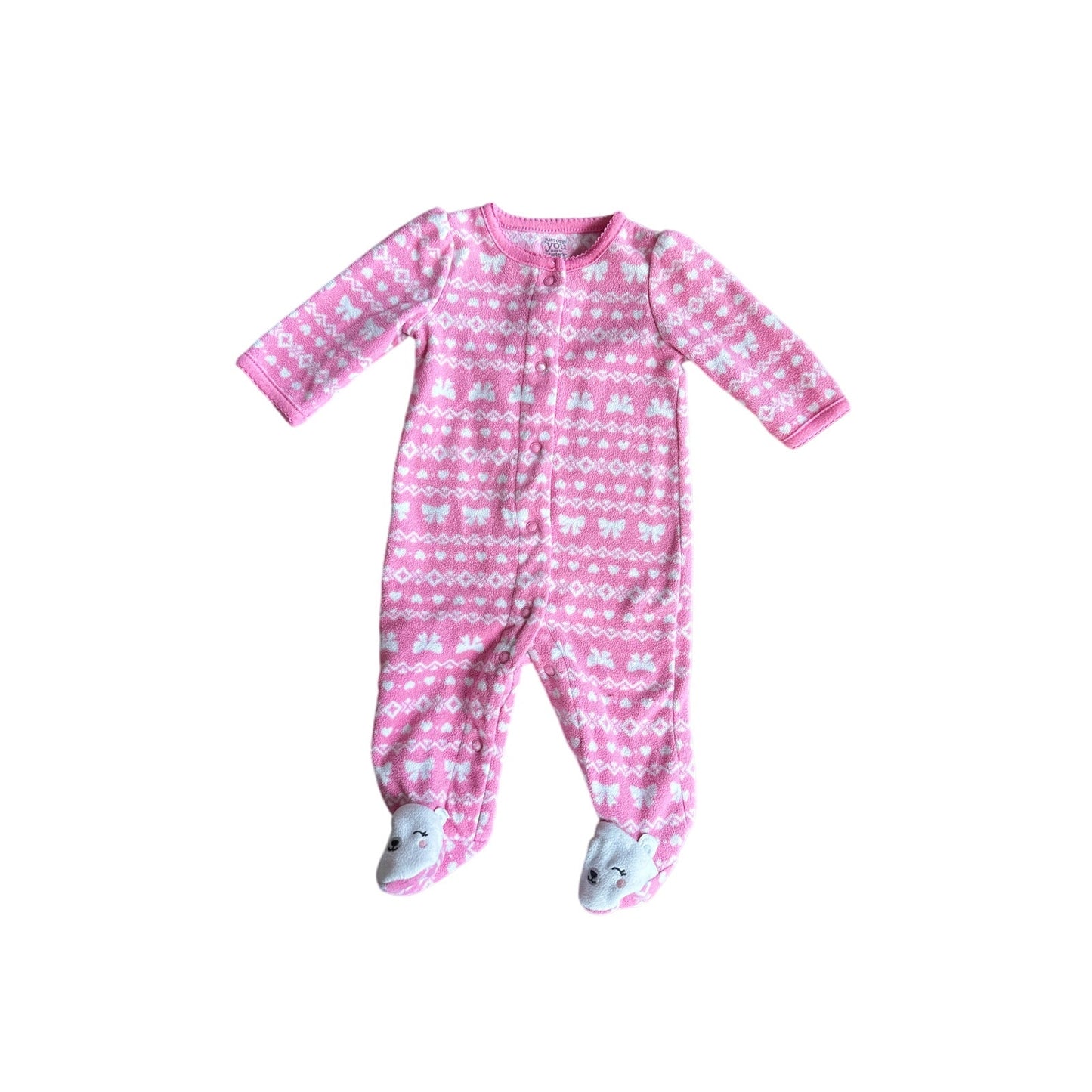 3M Baby Pink Footie Pajama PJ