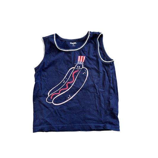 3T Boys Gymboree American Hot Dog Tank Top Sleeveless