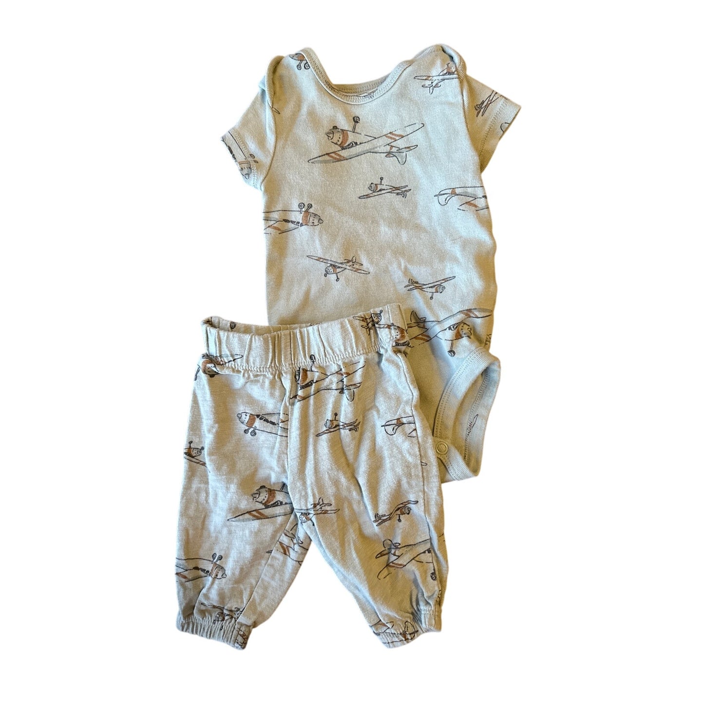 3M Baby Airplane Outfit Set