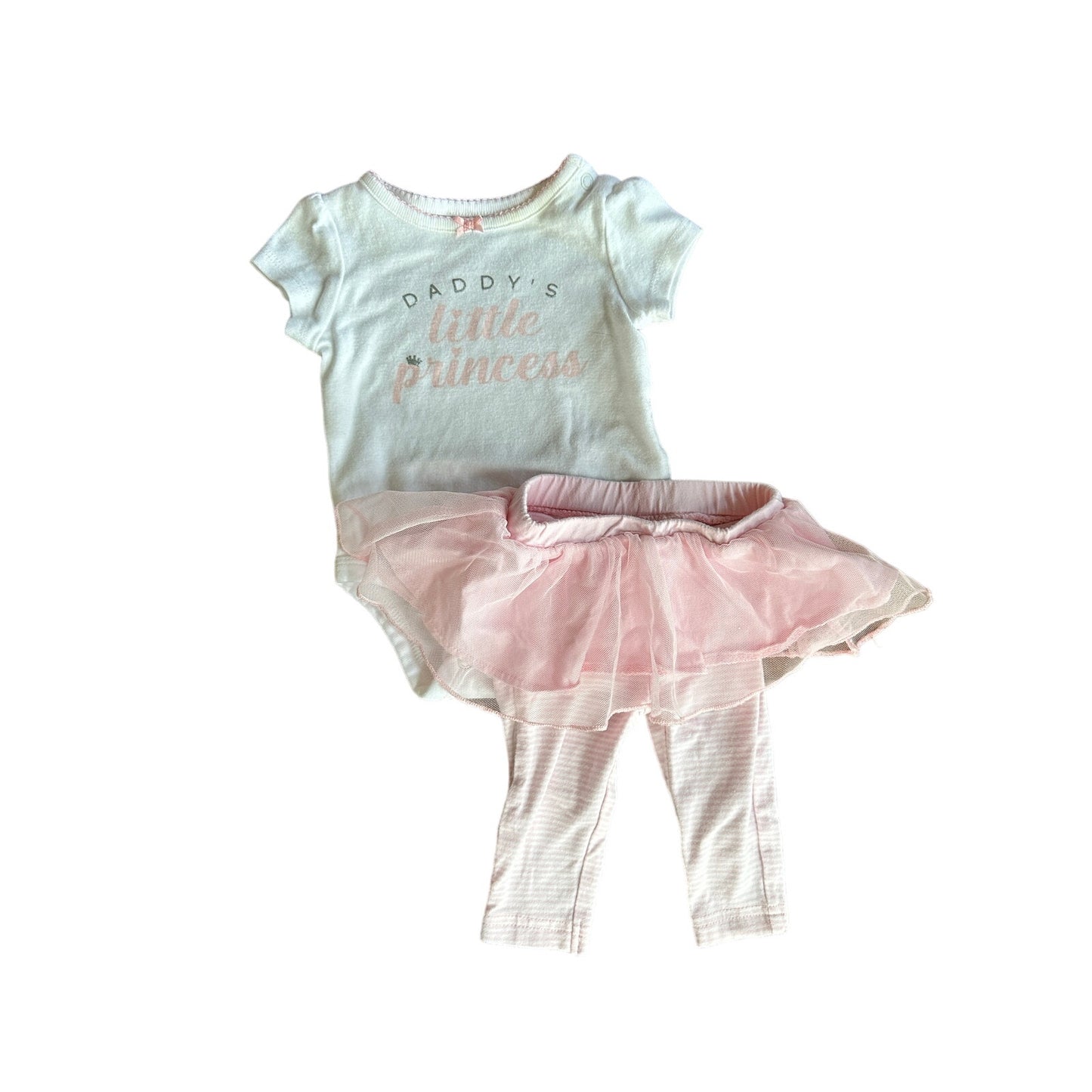 3M Baby Pink "Daddy's little princess" Outfit Set