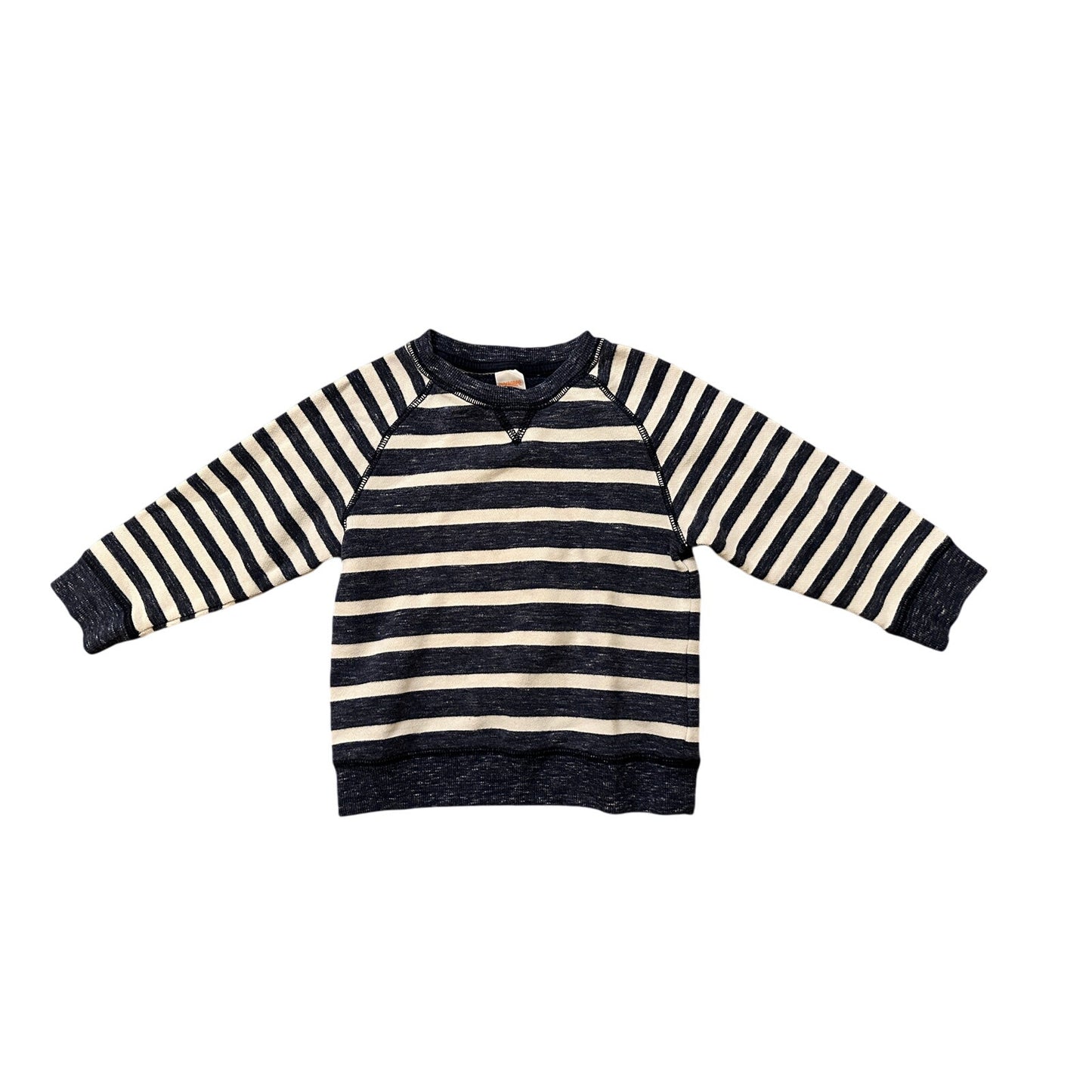 2T-3T Blue and White Striped Gymboree Sweater