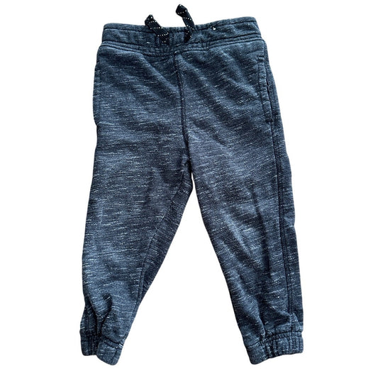 Toddler 2T Charcoal Jogger Pants with Drawstring