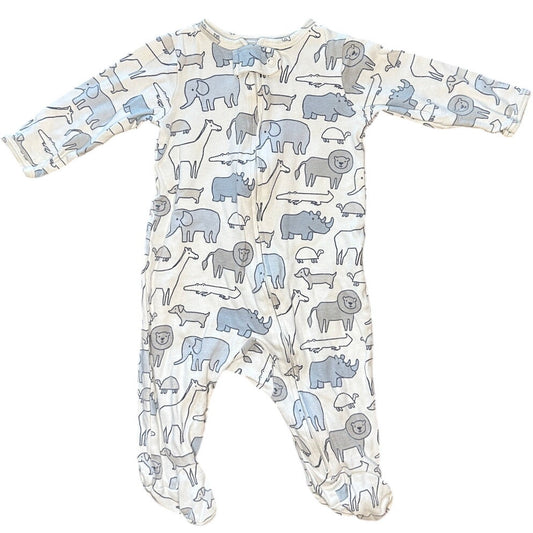 6M Baby Animal Footie Pajama PJ
