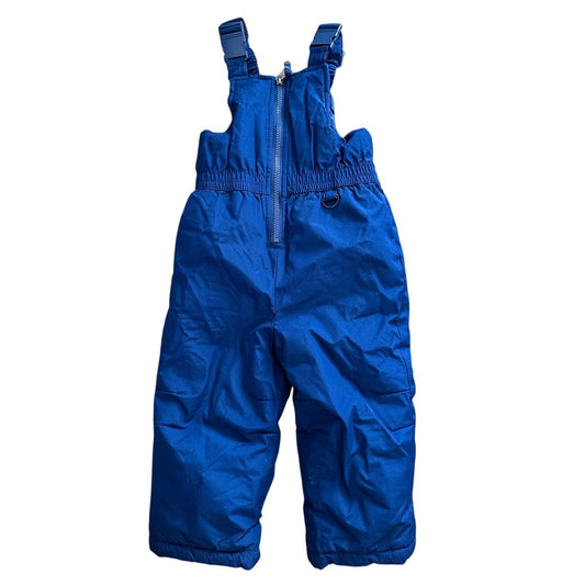 2T Rugged Bear Navy Snow Bib Overalls Snowsuit