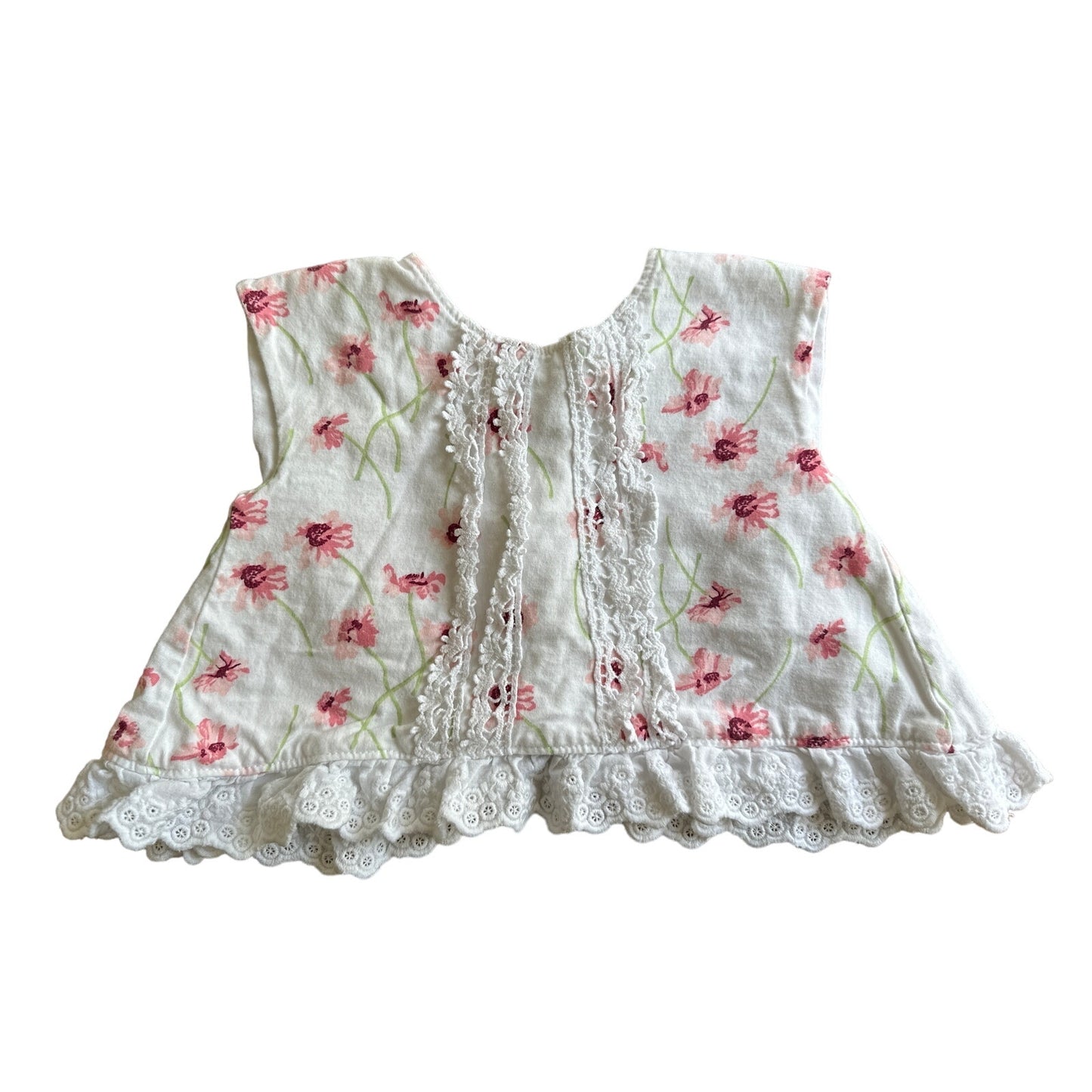 3-6M Baby Girl Floral Top Laura Ashley