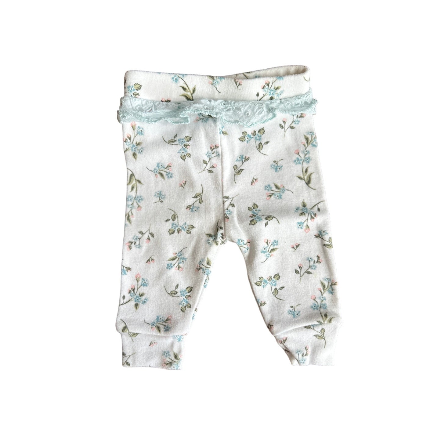 0-3M Baby Floral Leggings Bottoms