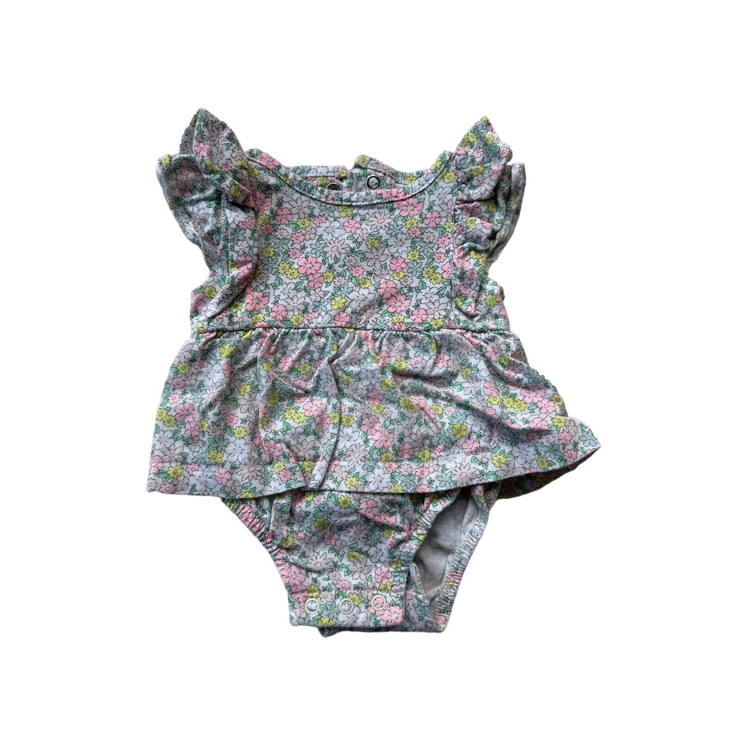 0-3M Baby Floral Dress